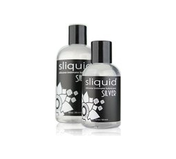 Sliquid Naturals Silver Silicone Lubricant-5ml pillow
